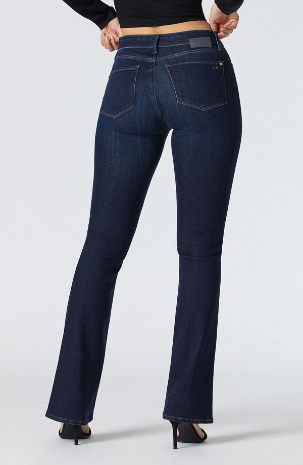 マーヴィ ジーンズ レディース シューズ ブーツ・レインブーツカット Mavi Jeans Molly Classic Mid Rise Bootcut Jeans Deep Supersoft