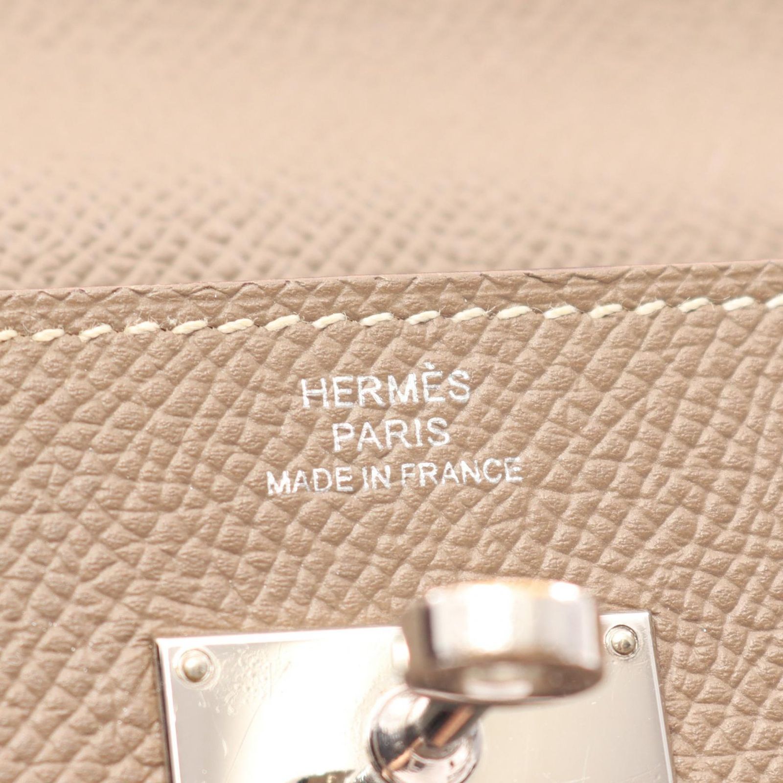 エルメス HERMES 二つ折り財布 ケリーウォレット ロング エトゥープ エトゥープ その他 ケリーウォレット ロング エトゥープ レディース Used B エルメス HERMES 二つ折り財布 ケリーウォレット ロング エトゥープ エトゥープ その他 ケリーウォレット ロング エトゥープ レディース Used B