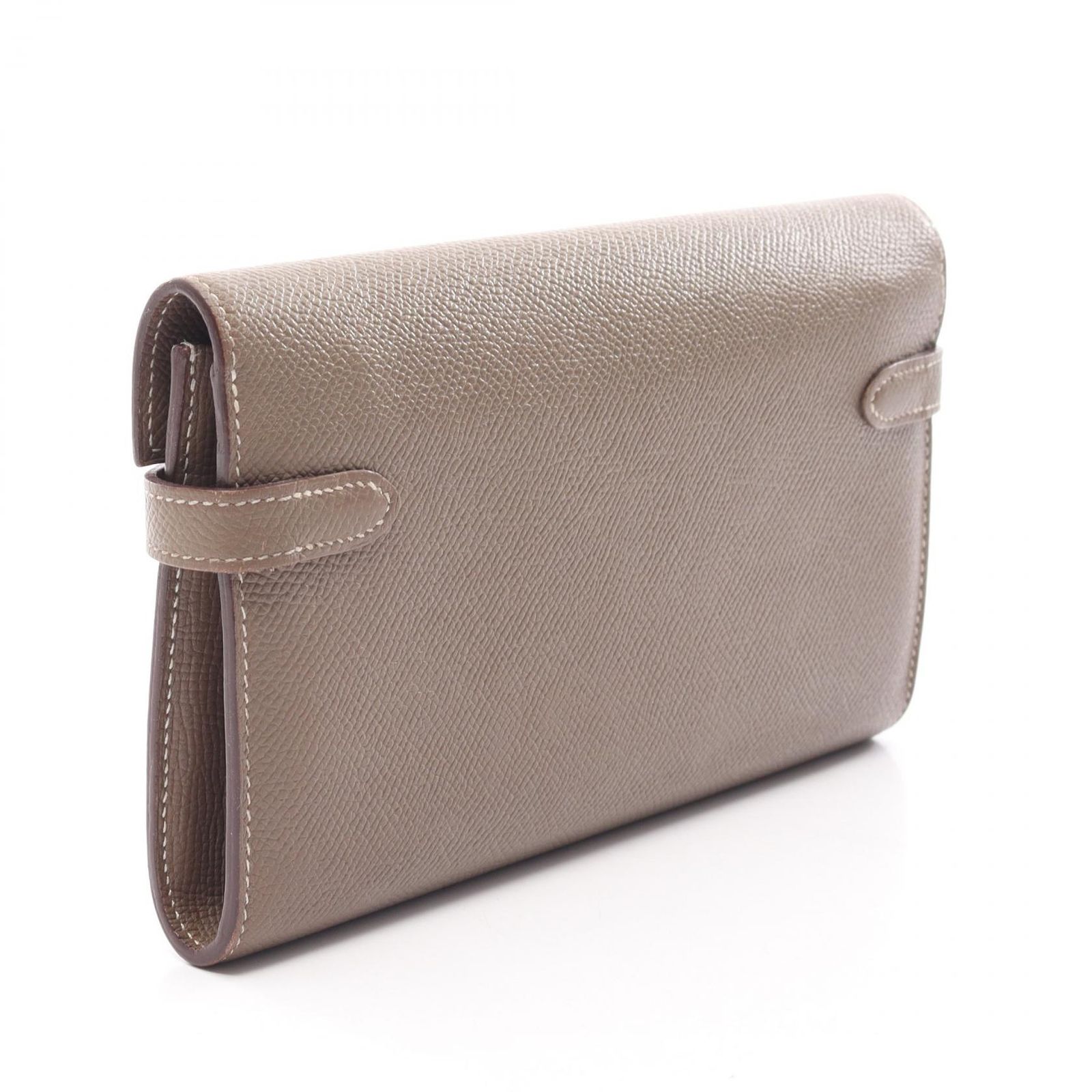 エルメス HERMES 二つ折り財布 ケリーウォレット ロング エトゥープ エトゥープ その他 ケリーウォレット ロング エトゥープ レディース Used B エルメス HERMES 二つ折り財布 ケリーウォレット ロング エトゥープ エトゥープ その他 ケリーウォレット ロング エトゥープ レディース Used B