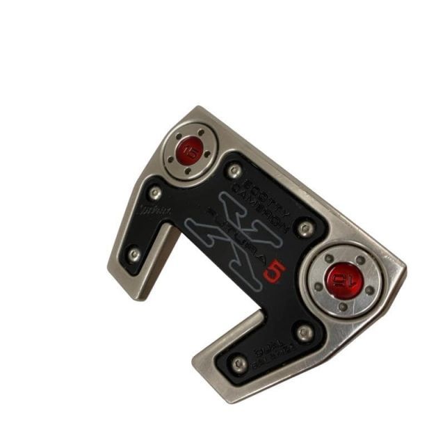 【中古】 タイトリスト SCOTTY CAMERON FUTURA X5 DUAL BALANCE 37インチ パター PT スチール (フレックスその他) メンズ 男性用 右利き 右用 Cランク ゴルフクラブ