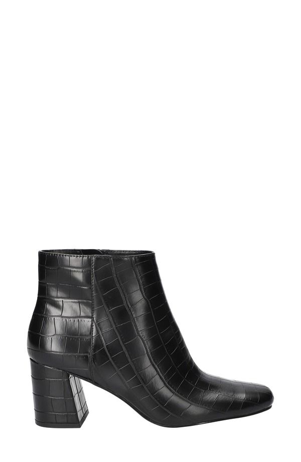 ベラヴィータ レディース シューズ ブーツ・レインブーツ Bella Vita Wilma Croc Embossed Bootie Black Croco ブラック