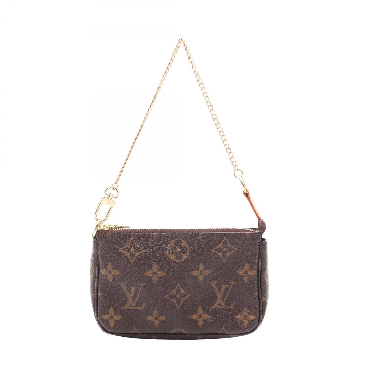 ルイ・ヴィトン LOUIS VUITTON ハンドバッグ ミニ ポシェット アクセソワール M58009 PVCコーティングキャンバス レザー ミニ・ポシェット・アクセソワール レディース