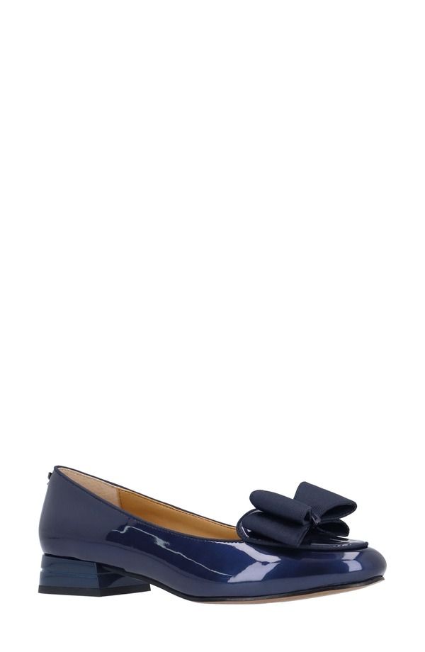 ジェイレニー レディース シューズ ヒール J Rene Kori Block Heel Pump Navy ネイビー
