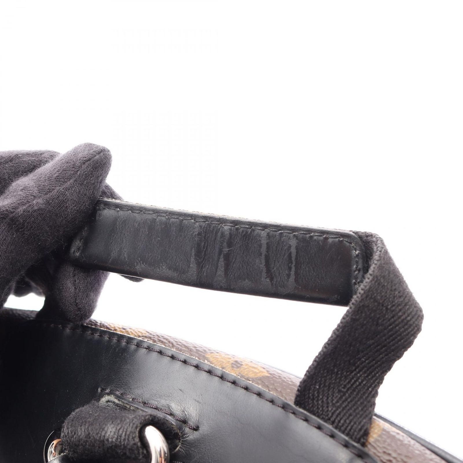 ルイ・ヴィトン LOUIS VUITTON リュックサック バックパック ジョッシュ M41530 PVCコーティングキャンバス レザー ジョッシュ メンズ Used B