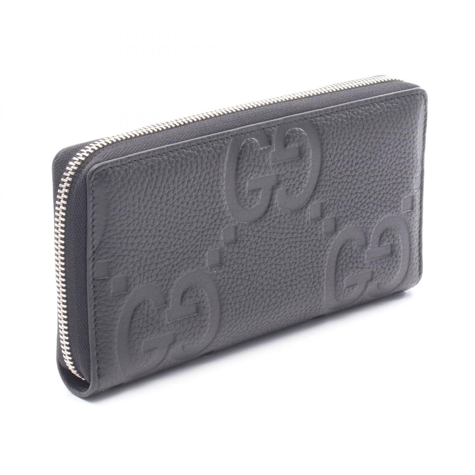 グッチ GUCCI ラウンド長財布 ジャンボGG 739484 ブラック レザー ジャンボGG ラウンド長財布 ユニセックス Used A グッチ GUCCI ラウンド長財布 ジャンボGG 739484 ブラック レザー ジャンボGG ラウンド長財布 ユニセックス Used A