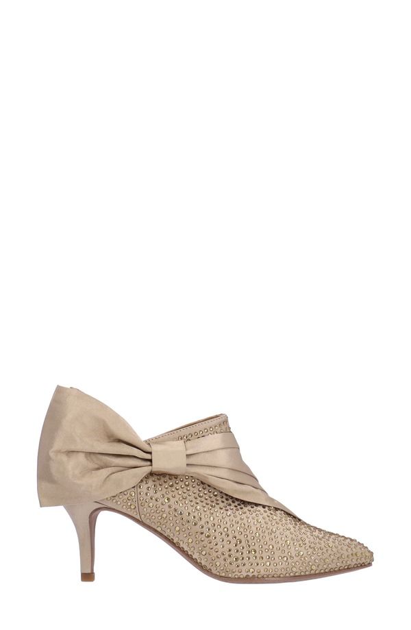 ジェイレニー レディース シューズ ブーツ・レインブーツ J Renelettra Pointed Toe Bootie Beige ベージュ