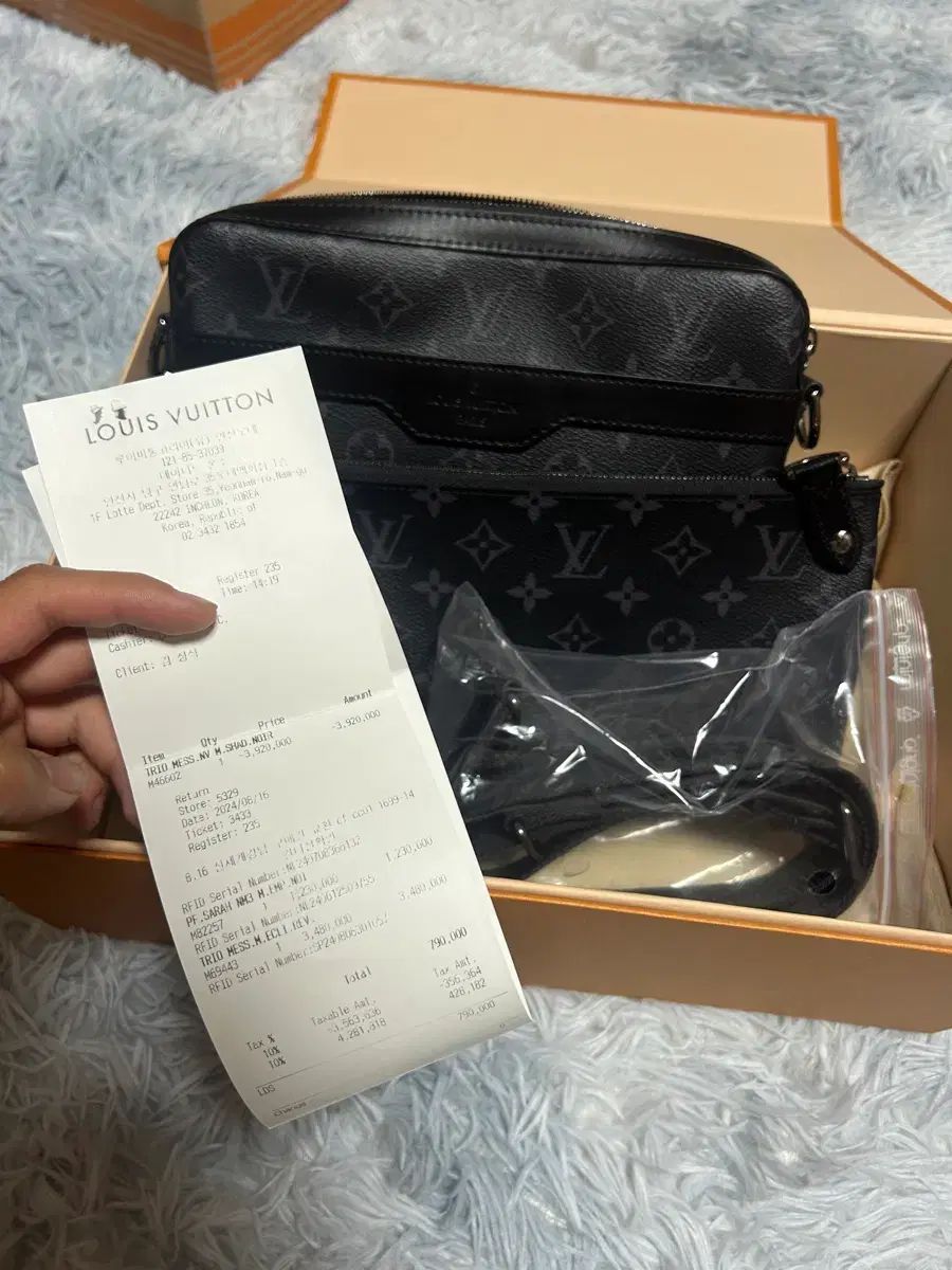 新品 Louis Vuitton ルイヴィトン トリ オ メッセンジャー モノグラム エクリプス