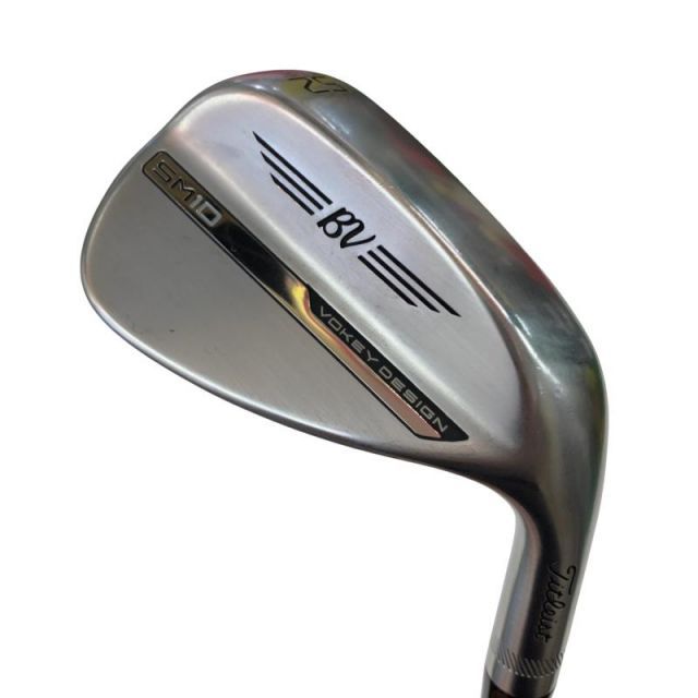 【中古】 タイトリスト VOKEY SPIN MILLED SM10 ツアークロム 52°/12°F ウェッジ WG NS PRO 950GH neo (フレックスS) メンズ 男性用 右利き 右用 Cランク ゴルフクラブ