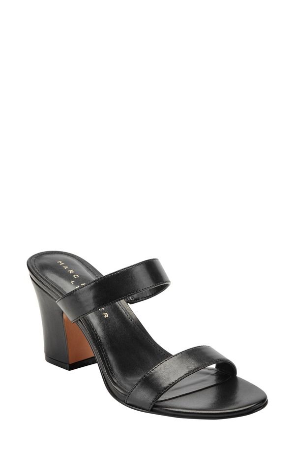 マーク・フィッシャー レディース シューズ ヒール サンダル Marc Fisher LTD Jessey Slide Sandal Black ブラック