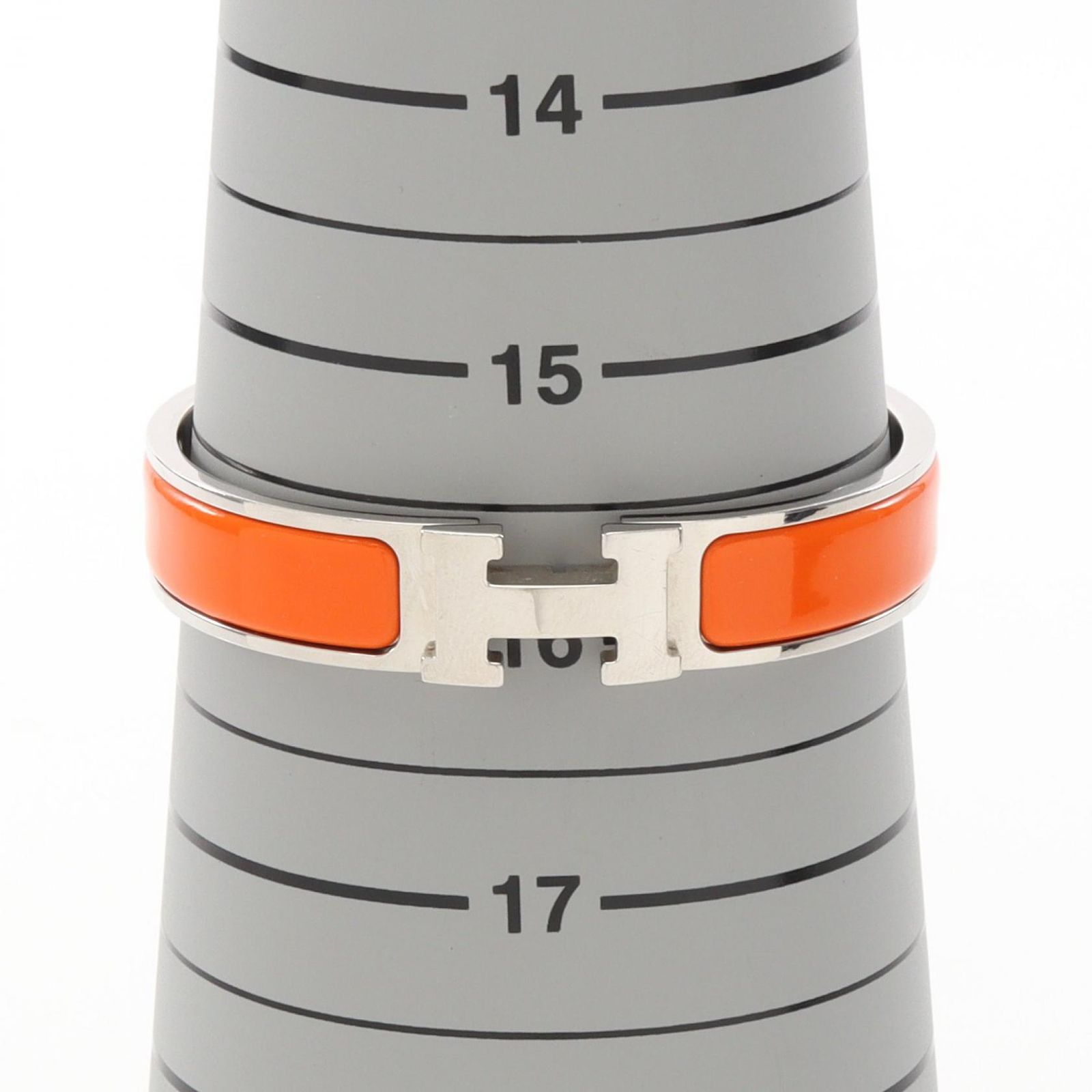 エルメス HERMES バングル クリッククラックPM ステンレススチール ブレスレット レディース Used A エルメス HERMES バングル クリッククラックPM ステンレススチール ブレスレット レディース Used A