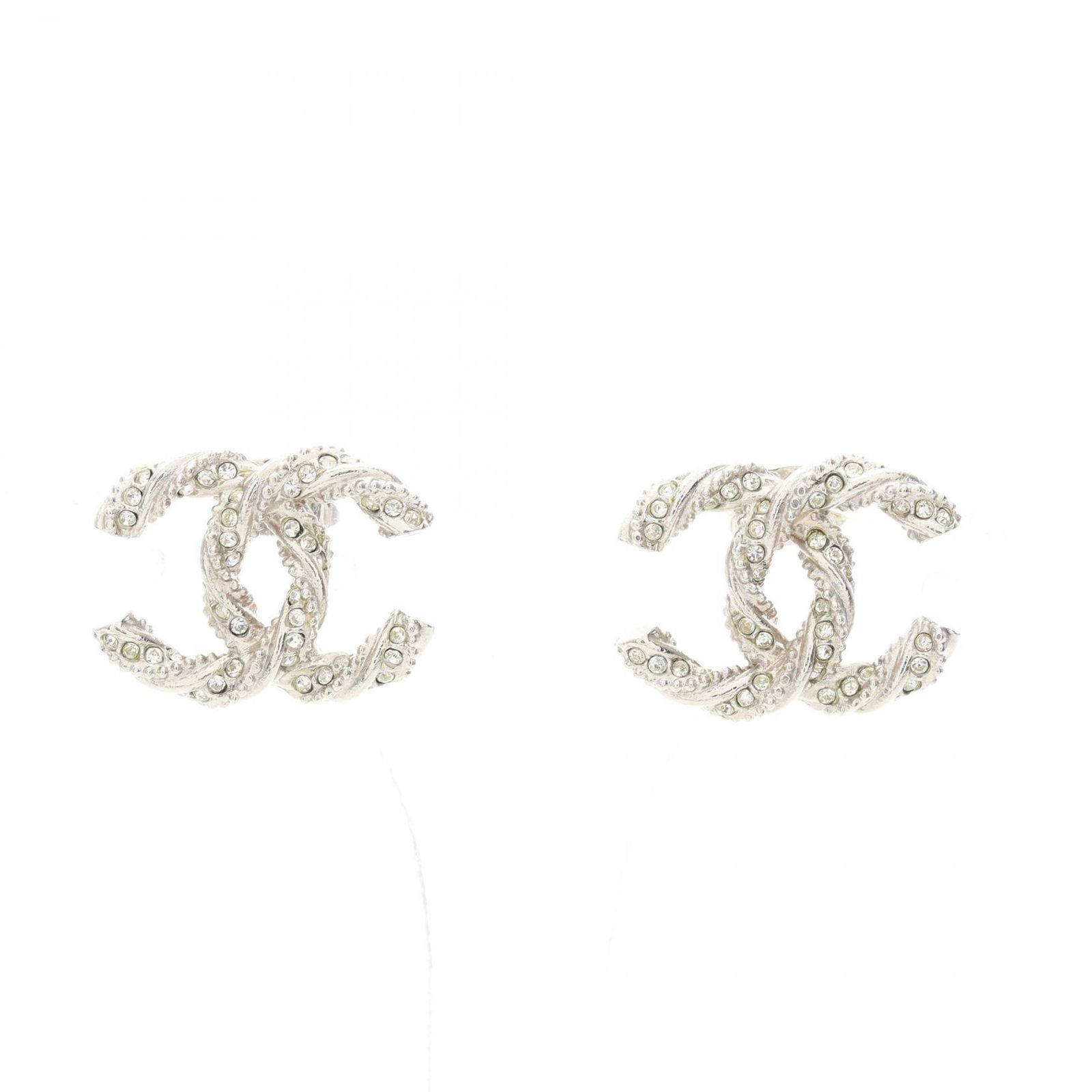 シャネル CHANEL ピアス ココマーク ステンレススチール ピアス レディース Used A