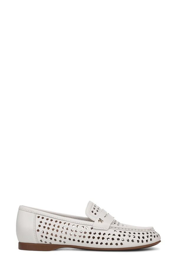 ナチュライザー レディース シューズ ブーツ・レインブーツ ローファー Naturalizer Bloom Perforated Penny Loafer Warm White ホワイト ナチュライザー レディース シューズ ブーツ・レインブーツ ローファー Naturalizer Bloom Perforated Penny Loafer Warm White ホワイト