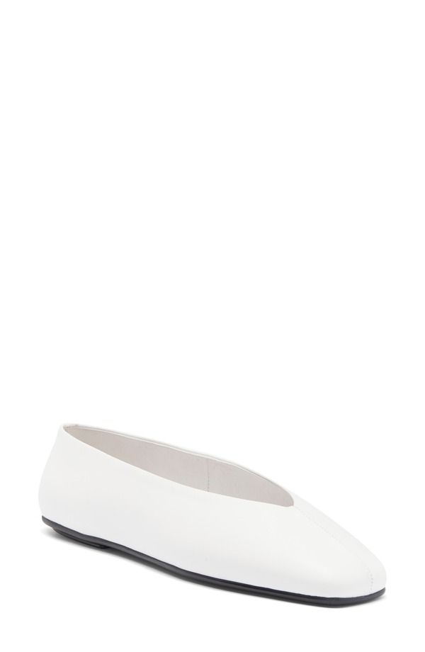 ジェフリー キャンベル レディース シューズ パンプス Jeffrey Campbell Fathom Flat White ホワイト