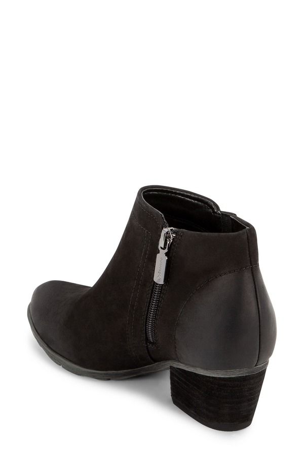 ブロンド レディース シューズ ブーツ・レインブーツ スエード Blondo Valli Waterproof Suede Bootie Black Nubuck ブラック