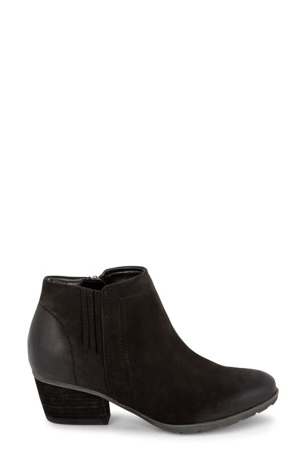 ブロンド レディース シューズ ブーツ・レインブーツ スエード Blondo Valli Waterproof Suede Bootie Black Nubuck ブラック