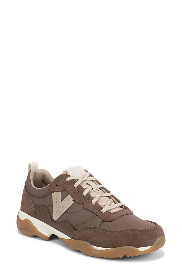 バイオニック レディース シューズ スニーカー Vionic Slim Glide Sneaker Driftwood