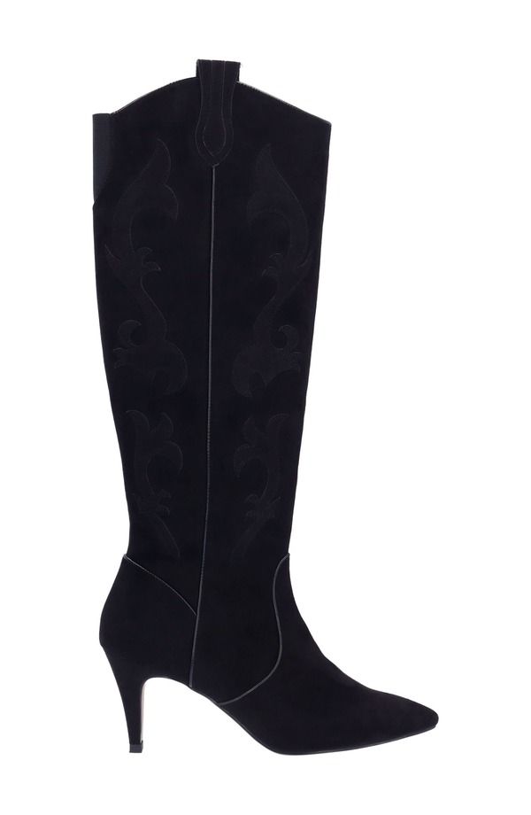 ジェイレニー レディース シューズ ブーツ・レインブーツ J Rene Siera Knee High Western Boot Black ブラック ジェイレニー レディース シューズ ブーツ・レインブーツ J Rene Siera Knee High Western Boot Black ブラック