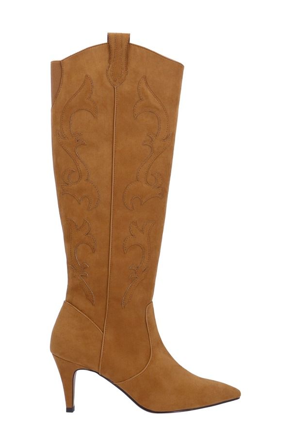 ジェイレニー レディース シューズ ブーツ・レインブーツ J Rene Siera Knee High Western Boot Coffee コーヒー