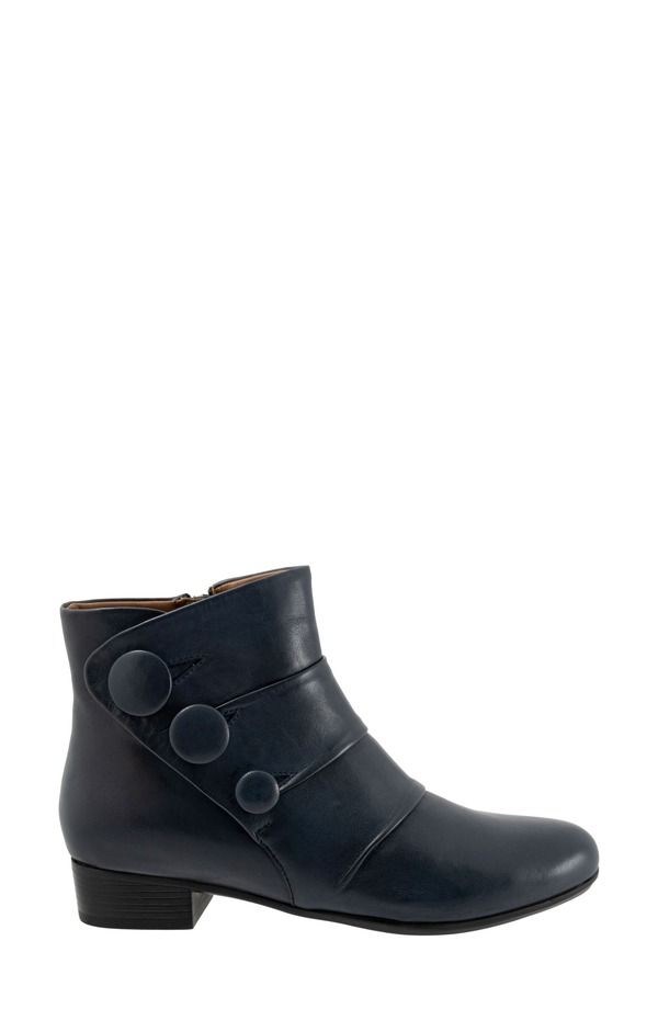 トロッターズ レディース シューズ ブーツ・レインブーツ Trotters Mila Bootie Navy ネイビー トロッターズ レディース シューズ ブーツ・レインブーツ Trotters Mila Bootie Navy ネイビー