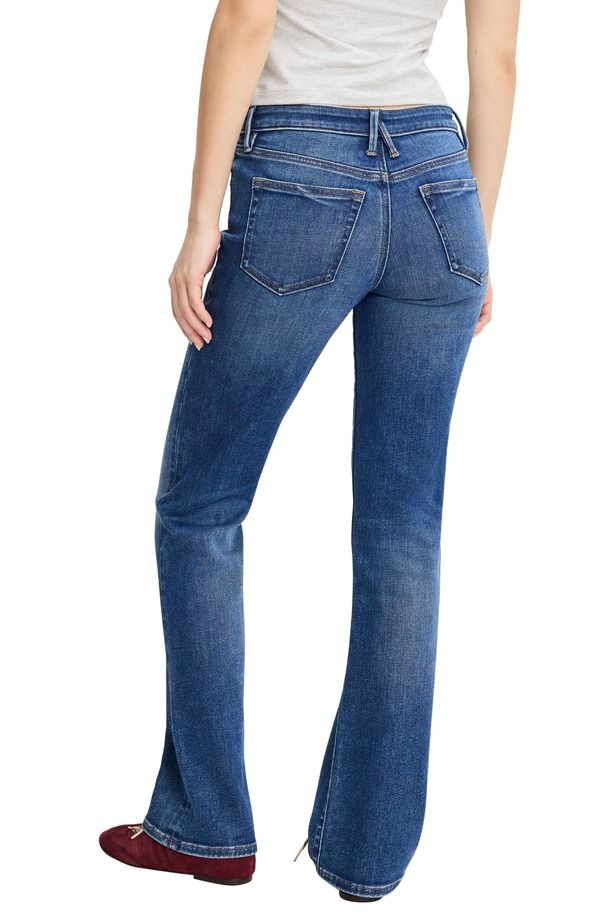 グッドアメリカン レディース シューズ ブーツ・レインブーツカット ローライズ ジーンズ Good American Low Rise Slim Bootcut Jeans Indigo1218
