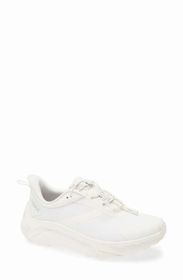 ホカオネオネ レディース シューズ スニーカー HOKA Transport 2 Waterepellent Hiking Sneaker White White ホワイト