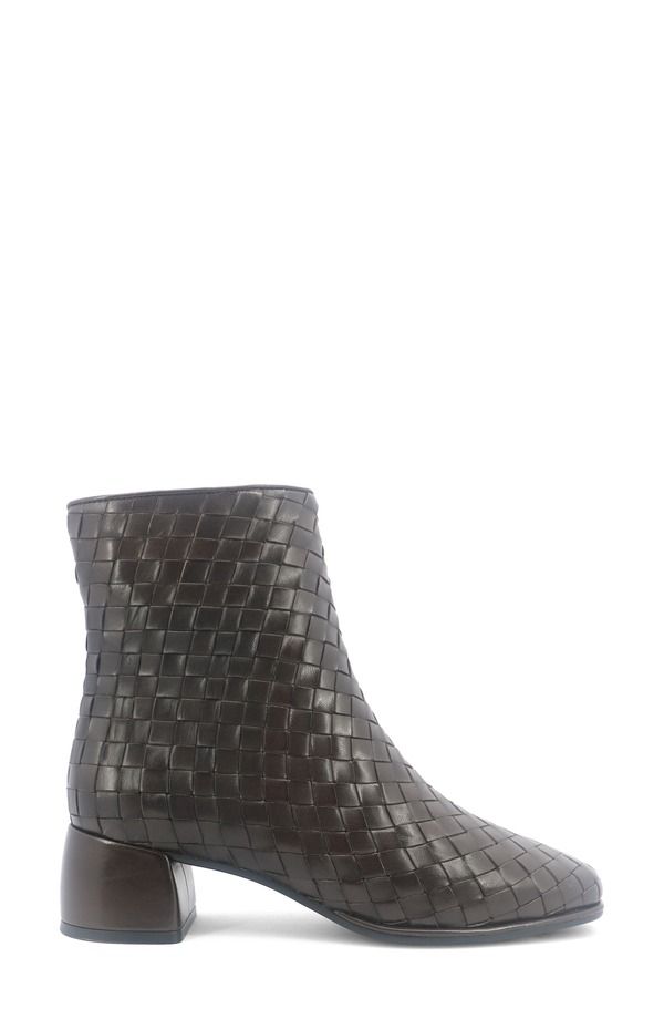 ジェントルソウルズ レディース シューズ ブーツ・レインブーツ Gentle Souls Elodie Woven Bootie Chocolate Leather チョコレート ジェントルソウルズ レディース シューズ ブーツ・レインブーツ Gentle Souls Elodie Woven Bootie Chocolate Leather チョコレート