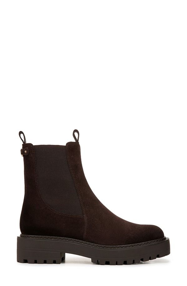 サムエデルマン レディース シューズ ブーツ・レインブーツ チェルシーブーツ プラットフォーム チェルシー Sam Edelman Laguna Platform Chelsea Boot Chocolate Brown ブラウン