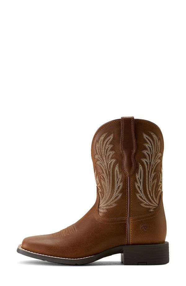 アリアト レディース シューズ ブーツ・レインブーツ Ariat Round Up Filly Wide Square Toe Western Boot Sorrel Crunch アリアト レディース シューズ ブーツ・レインブーツ Ariat Round Up Filly Wide Square Toe Western Boot Sorrel Crunch