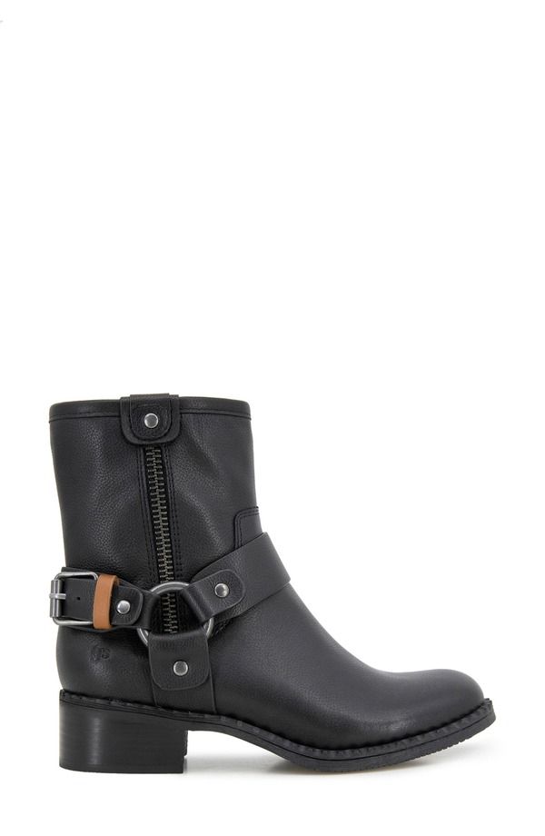 ジェントルソウルズ レディース シューズ ブーツ・レインブーツ Gentle Souls Barker Bootie Black Leather ブラック ジェントルソウルズ レディース シューズ ブーツ・レインブーツ Gentle Souls Barker Bootie Black Leather ブラック