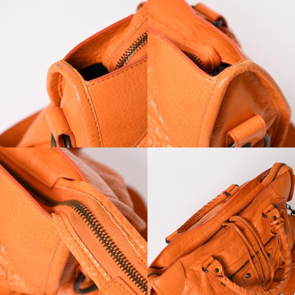 BALENCIAGA バレンシアガ ザ・シティ 2WAYバッグ ハンドバッグ レザー 