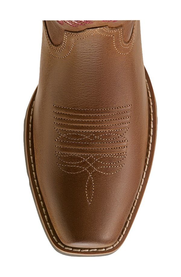 アリアト レディース シューズ ブーツ・レインブーツ Ariat Round Up Narrow Cutter Toe Western Boot Sorrel Crunch