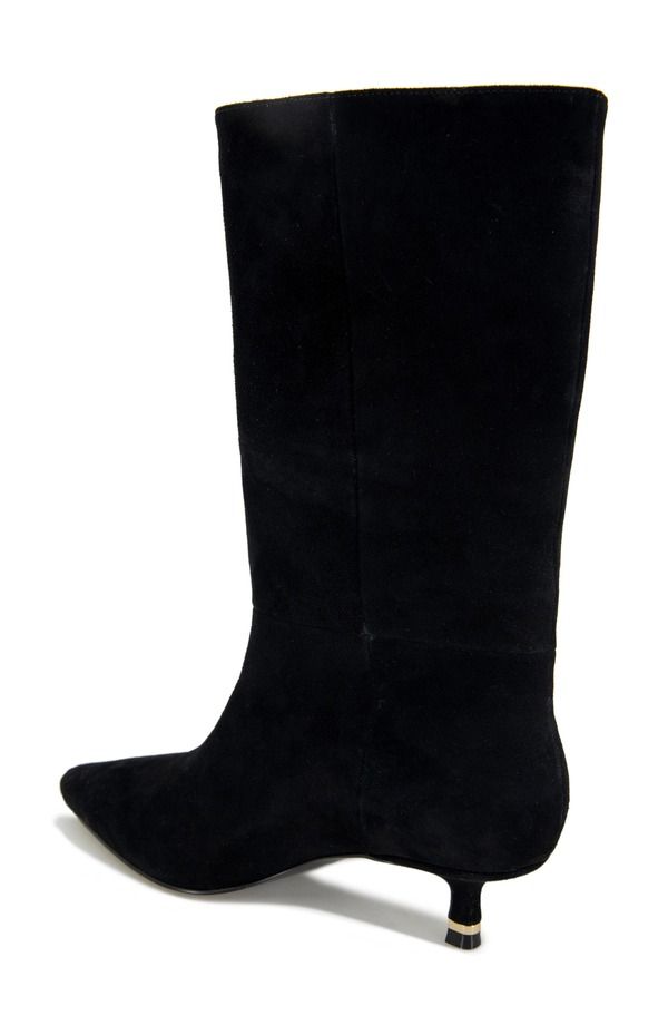 ケネスコール レディース シューズ ブーツ・レインブーツ Kenneth Cole Meryl Pointed Toe Boot Black Suede ブラック ケネスコール レディース シューズ ブーツ・レインブーツ Kenneth Cole Meryl Pointed Toe Boot Black Suede ブラック