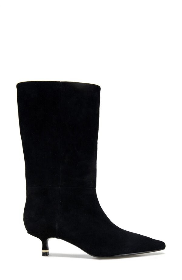 ケネスコール レディース シューズ ブーツ・レインブーツ Kenneth Cole Meryl Pointed Toe Boot Black Suede ブラック ケネスコール レディース シューズ ブーツ・レインブーツ Kenneth Cole Meryl Pointed Toe Boot Black Suede ブラック