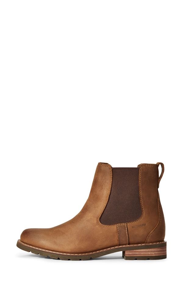 アリアト レディース シューズ ブーツ・レインブーツ チェルシーブーツ チェルシー Ariat Wexford Waterproof Chelsea Boot Weathered Brown Leather ブラウン アリアト レディース シューズ ブーツ・レインブーツ チェルシーブーツ チェルシー Ariat Wexford Waterproof Chelsea Boot Weathered Brown Leather ブラウン