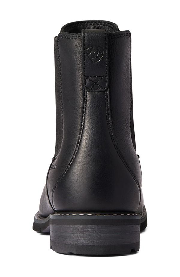 アリアト レディース シューズ ブーツ・レインブーツ チェルシーブーツ チェルシー Ariat Wexford Waterproof Chelsea Boot Black ブラック