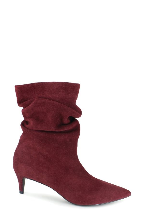 ケネスコール レディース シューズ ブーツ・レインブーツ Kenneth Cole Marsha Bootie Burgundy Suede バーガンディ