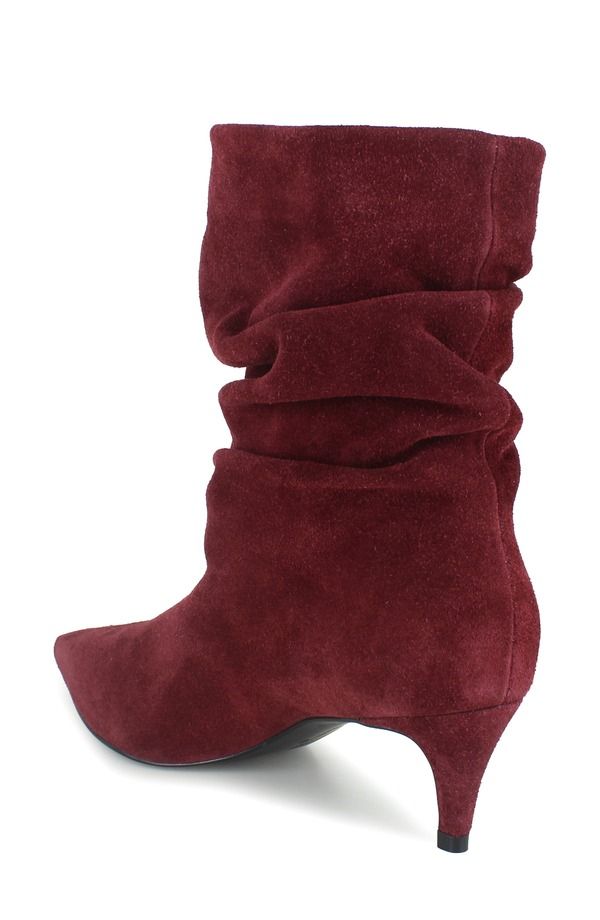 ケネスコール レディース シューズ ブーツ・レインブーツ Kenneth Cole Marsha Bootie Burgundy Suede バーガンディ
