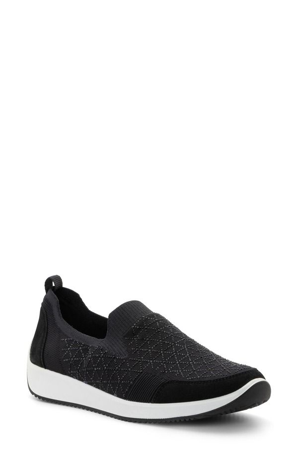 アラ レディース シューズ スニーカー レース ara Lisbon LaceUp Sneaker Black Geo ブラック