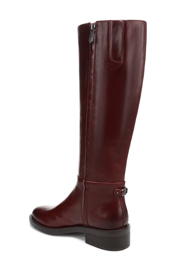 サムエデルマン レディース シューズ ブーツ・レインブーツ Sam Edelman Milla Knee High Boot French Burgundy Leather バーガンディ