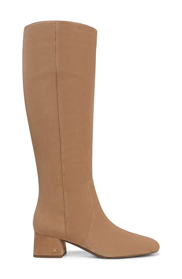 サムエデルマン レディース シューズ ブーツ・レインブーツ Sam Edelman Porter Knee High Boot Cyprus Tan Suede タン