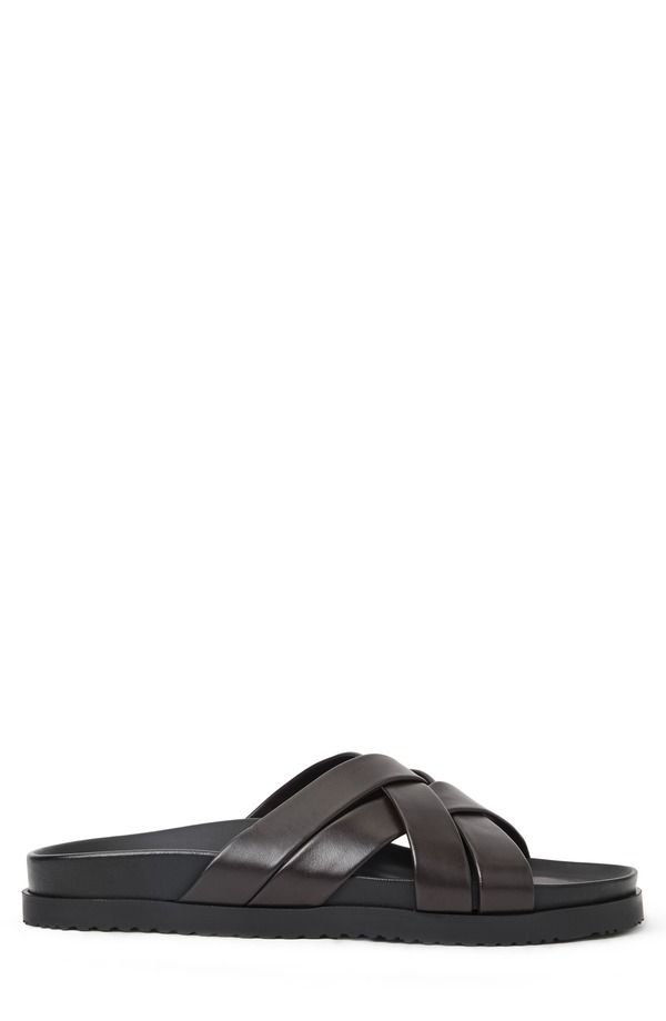 ブルーノマグリ メンズ シューズ サンダル Bruno Magli Bandino Slide Sandal Dark Brown Calf ブラウン