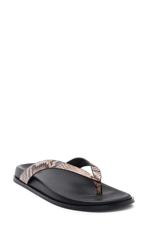 ペイジ レディース シューズ サンダル PAIGE Zadie Flip Flop Tan Multi タン