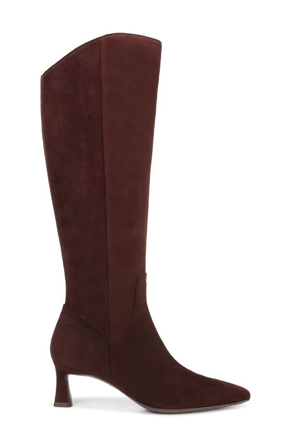ナチュライザー レディース シューズ ブーツ・レインブーツ Naturalizer Deesha Knee High Boot Mahogany Brown Suede ブラウン