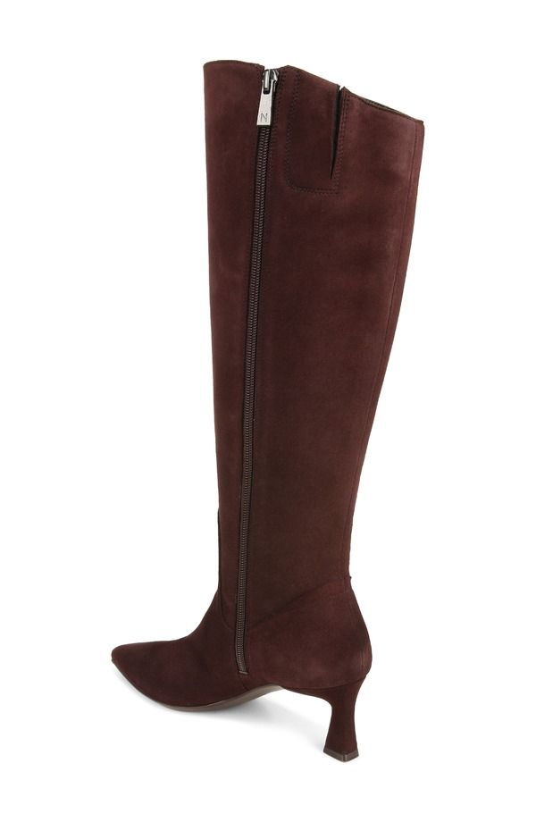 ナチュライザー レディース シューズ ブーツ・レインブーツ Naturalizer Deesha Knee High Boot Mahogany Brown Suede ブラウン