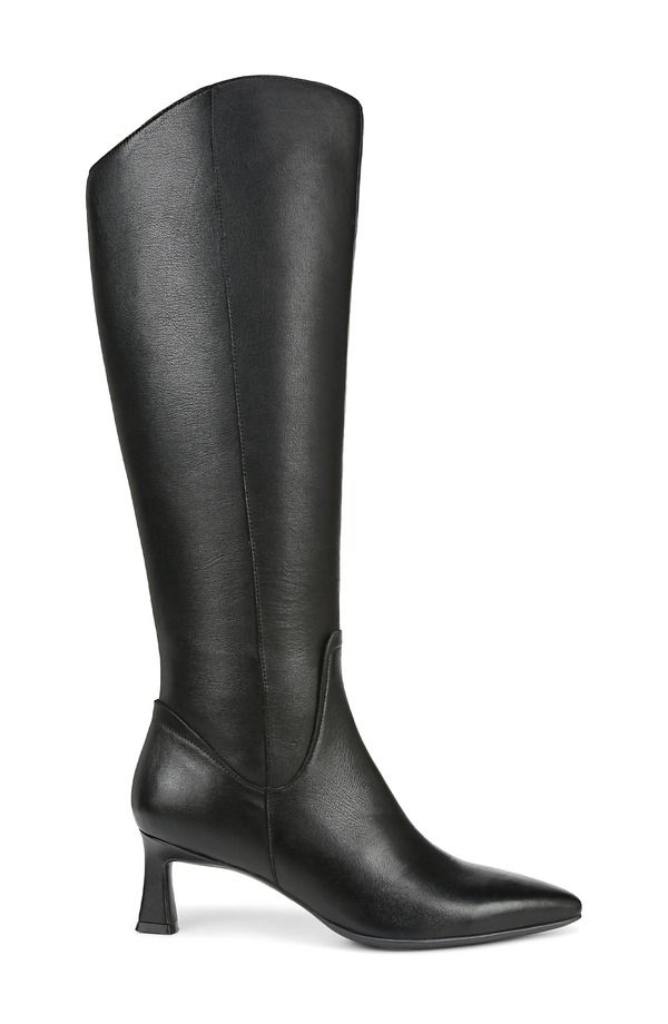 ナチュライザー レディース シューズ ブーツ・レインブーツ Naturalizer Deesha Knee High Boot Black Leather ブラック