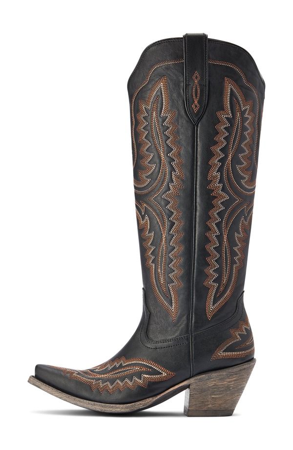 アリアト レディース シューズ ブーツ・レインブーツ Ariat Casanova Western Boot Brooklyn Black ブラック