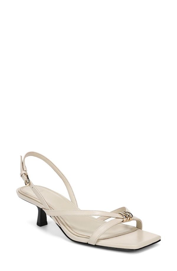 ヴィンス レディース シューズ ヒール サンダル Vince Tali Slingbackitten Heel Sandal Moonlight
