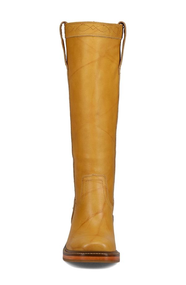 フライ レディース シューズ ブーツ・レインブーツ ヒール Frye Kate Block Heel Boot Banana