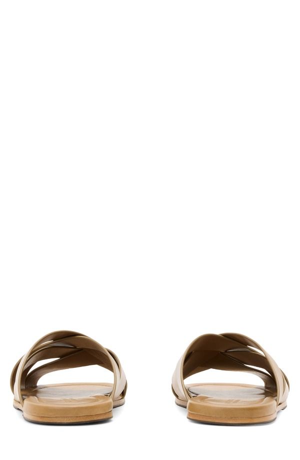 ジョンバルベイトス メンズ シューズ サンダル John Varvatos Merida Slide Sandal Dark Tan タン
