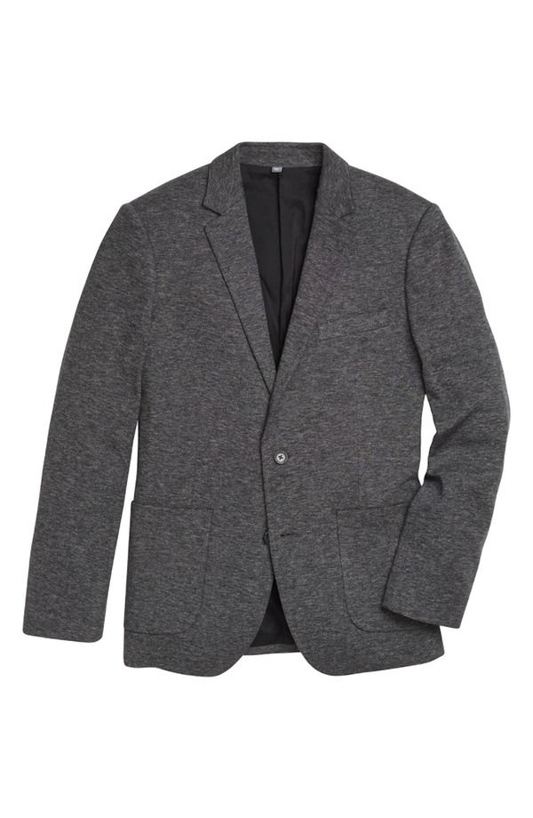 ボノボス メンズ アウター ジャケット・ブルゾン スリムフィット コットン ブレザー ニット Bonoboslim Fit Knit Cotton Blazer Charcoal チャコール